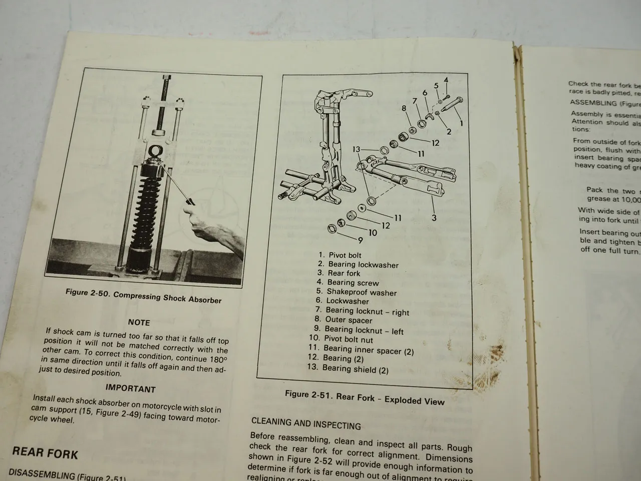 Harley Davidson XL XLH XLCH XLT 1970 to 1978 Service Manual Werkstatthandbuch