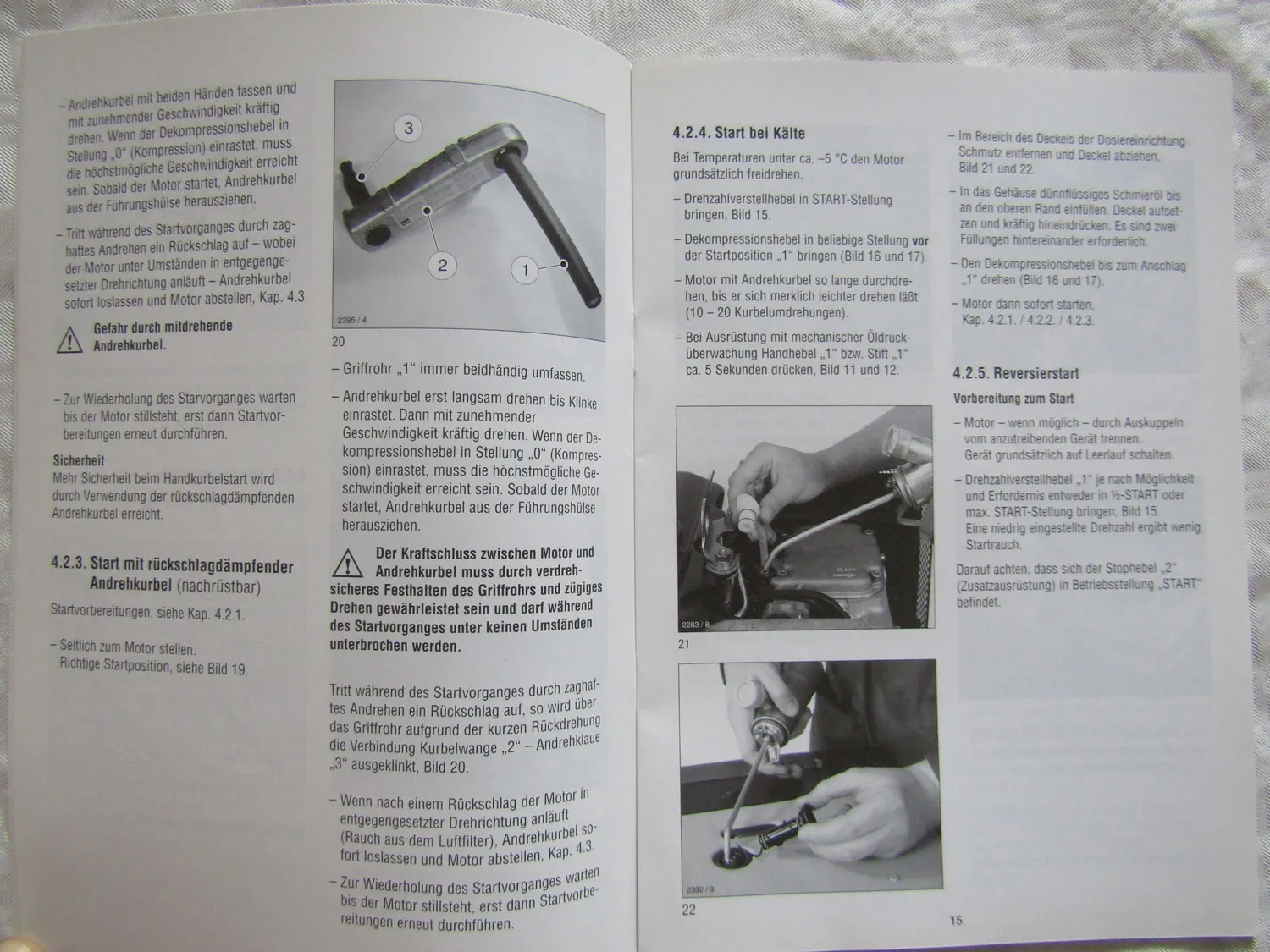 Hatz 1D41 1D50 1D81 1D90 Dieselmotor Bedienungsanleitung Betriebsanleitung 7/02