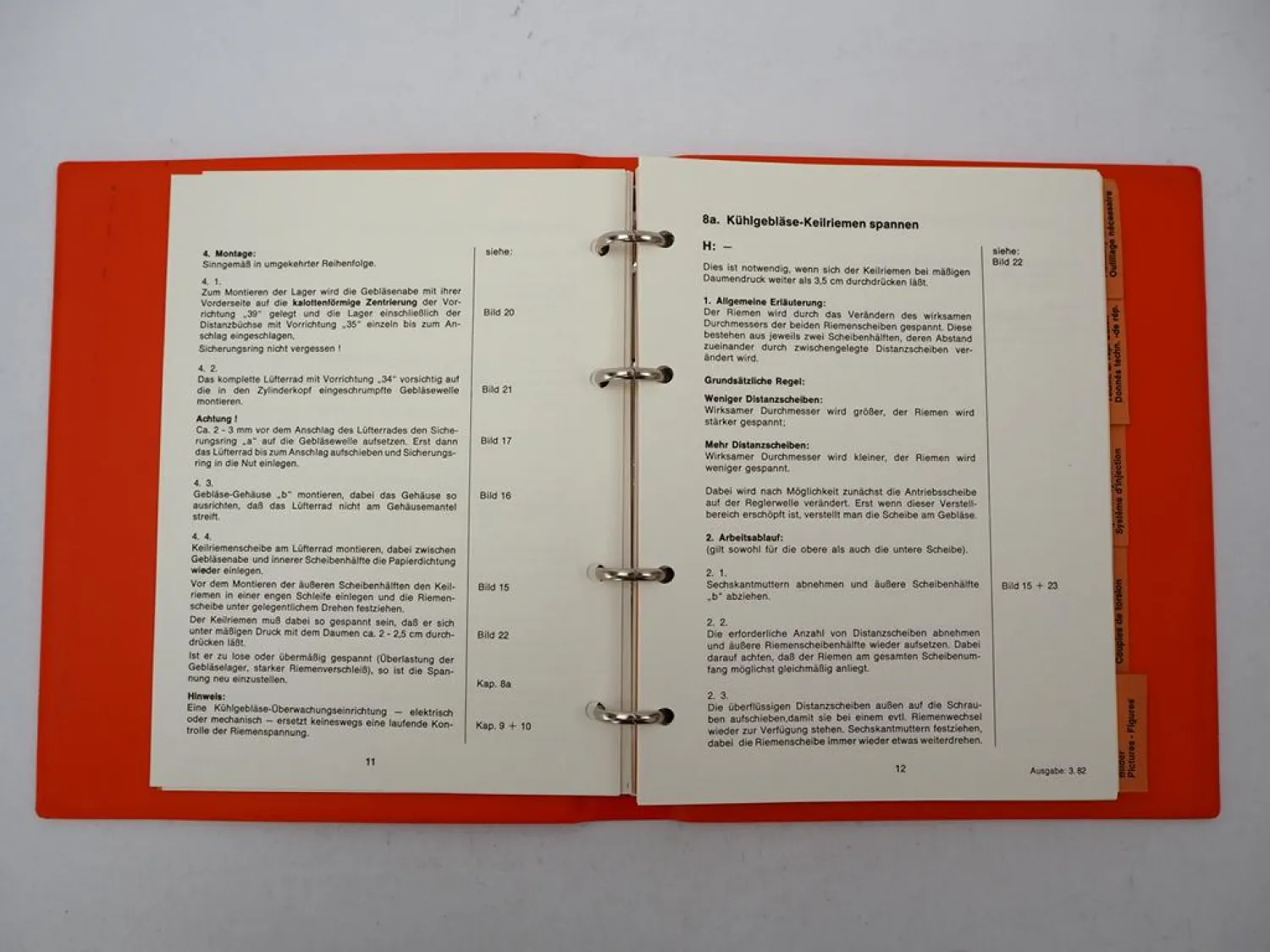 Hatz E950 Motor Werkstatthandbuch Reparaturhandbuch 1982