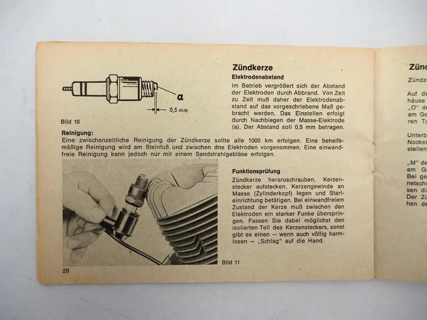 Hercules MP4 2-/3- Gang Motorrad Typ 632 Sachs Motor Betriebsanleitung Wartung