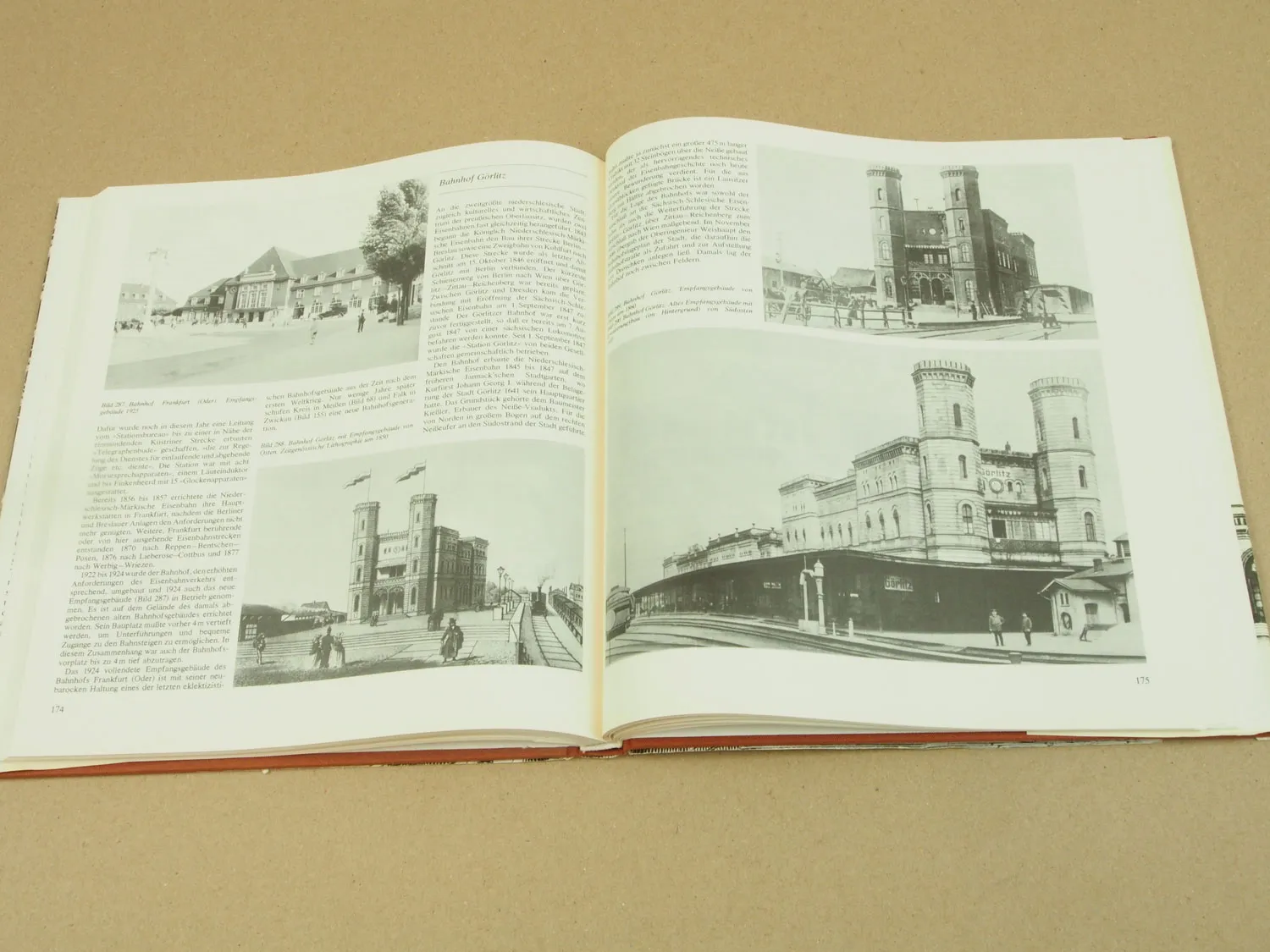 Historische Bahnhofsbauten Sachsens Preußens Mecklenburgs und Thüringens 1980