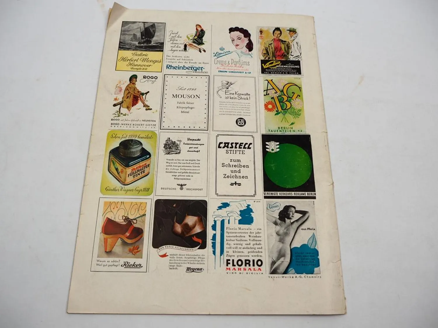 Historische Lifestyle Zeitschrift Die Neue Linie Oktober 1942 Verlag Otto Beyer