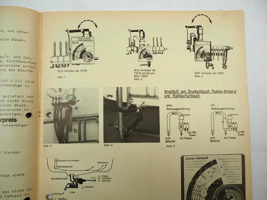 Holder Platz AS 3 4 6 8 10 15 Spritzgerät Betriebsanleitung Ersatzteilliste 1983