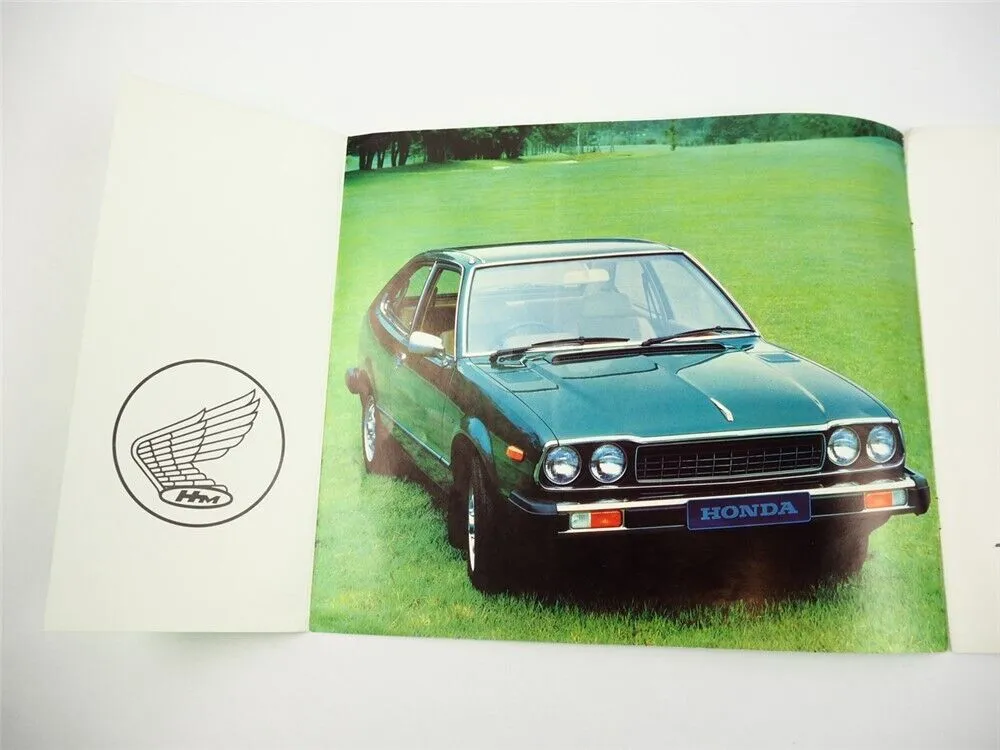 Honda Accord 1 Prospekt Brochure ca. 1976