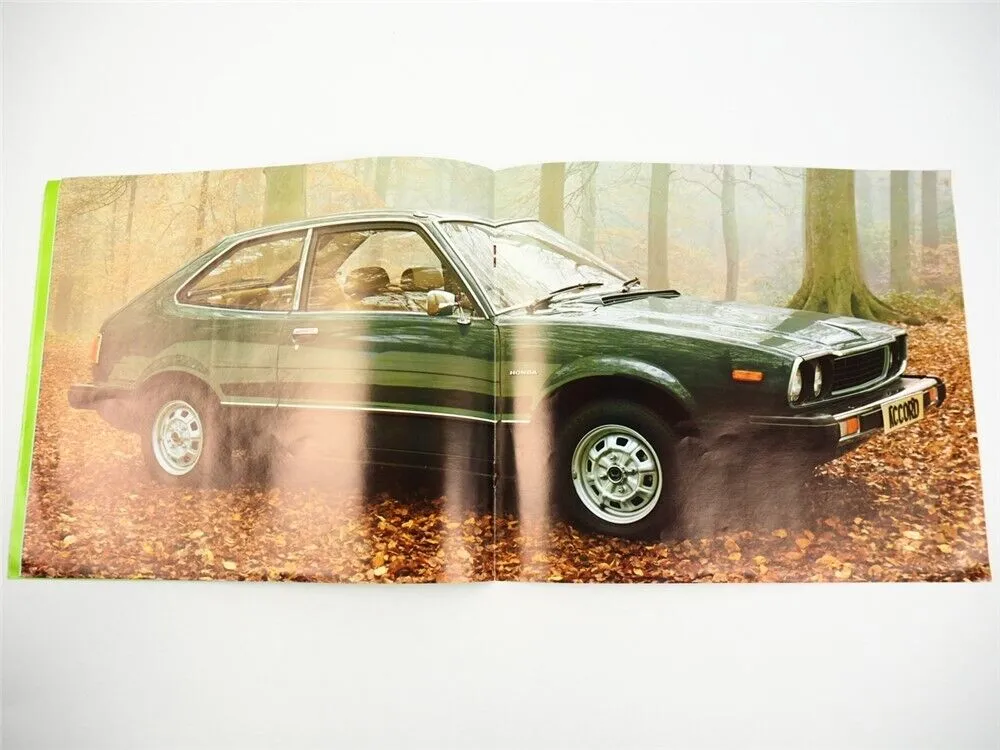 Honda Accord 1 Prospekt Brochure ca. 1976