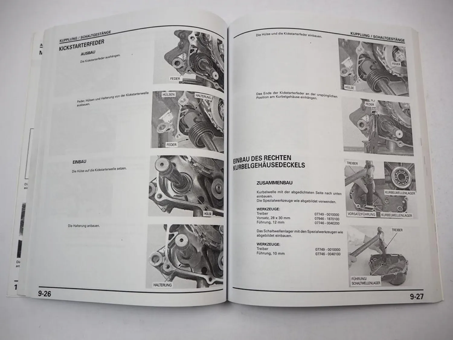 Honda ANF 125 M Innova Werkstatthandbuch ab 2003 Reparaturanleitung & Wartung