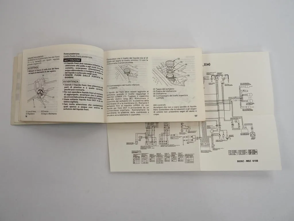 Honda CB600F Uso e Manutenzione Manuel de Propietario Instruktieboek 1997