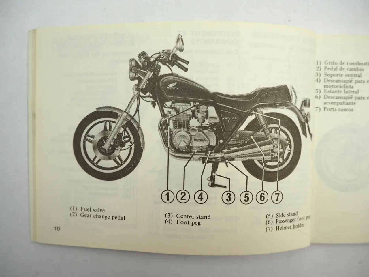 Honda CB650 Custom Betriebsanleitung Manuel du conducteur Owners Manual 1979
