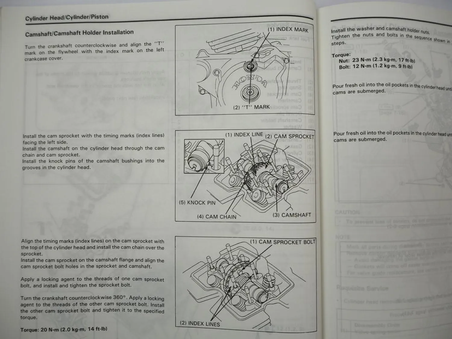 HONDA CBN 250N Repair Shop Manual 1992 Original Werkstatthandbuch in englisch
