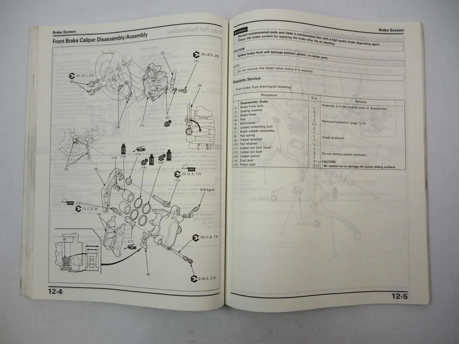 HONDA CBN 250N Repair Shop Manual 1992 Original Werkstatthandbuch in englisch