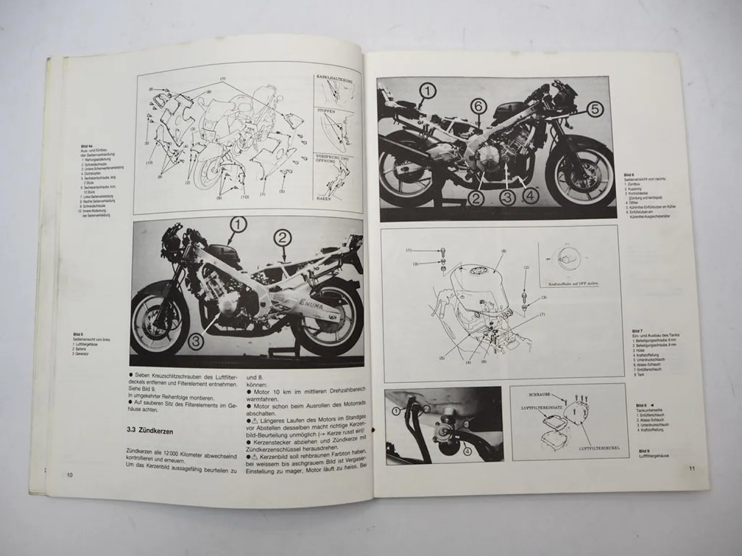 Honda CBR 600 F BJ 1991 - 1994 Reparaturanleitung Werkstatthandbuch Bucheli 5142