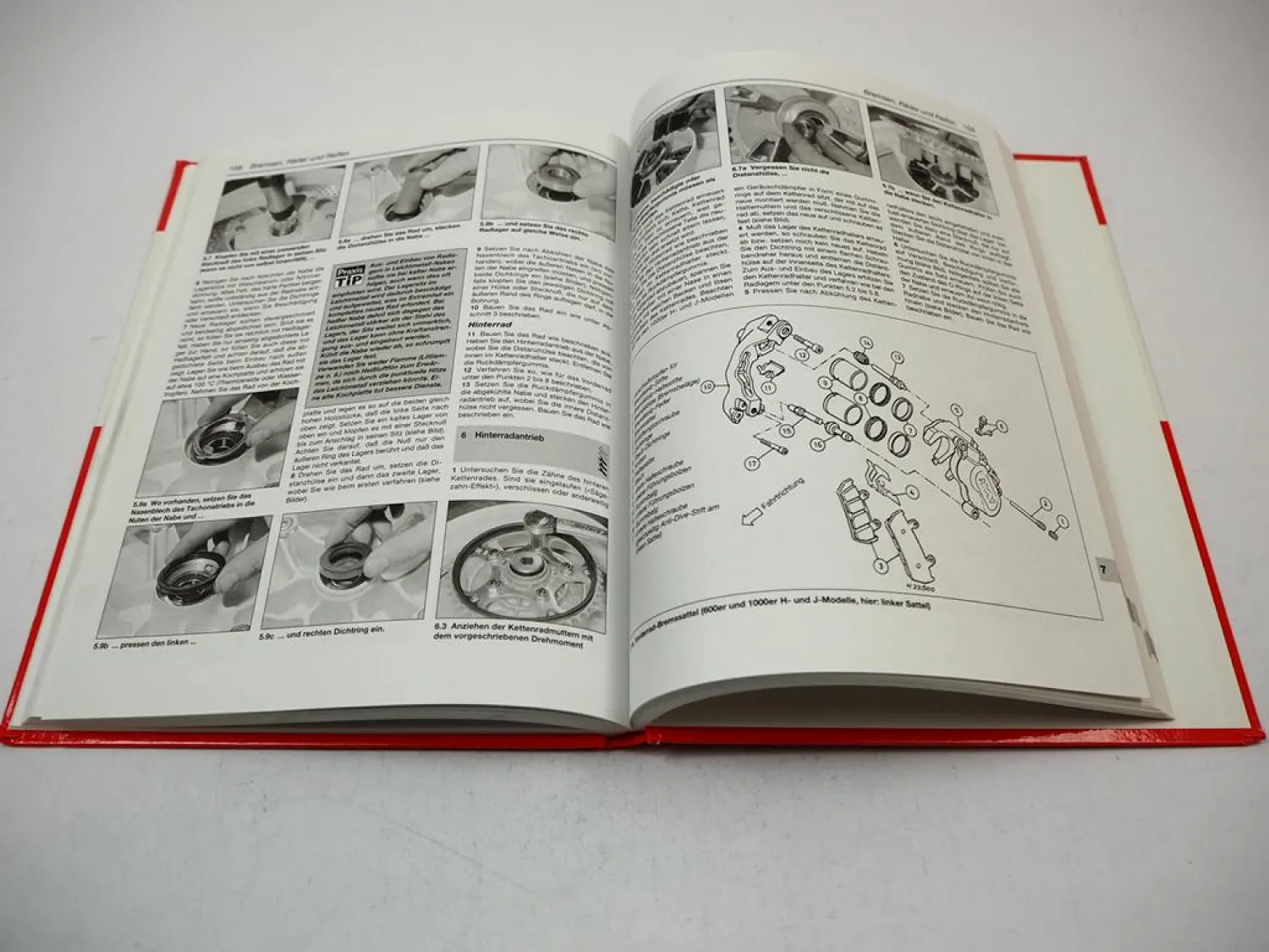 Honda CBR 600 F1 & 1000 F1 Werkstatthandbuch Reparaturanleitung 1987 - 1996