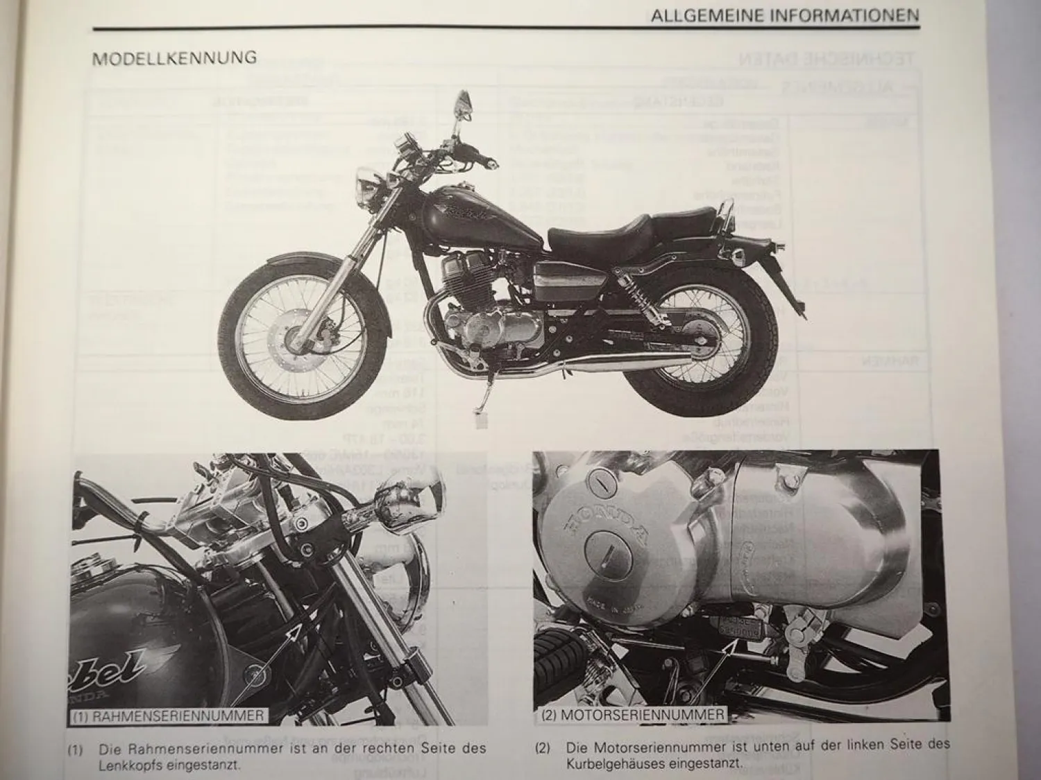 HONDA CMX 250 C Rebel MC32 ab 1996 Werkstatthandbuch Reparaturanleitung