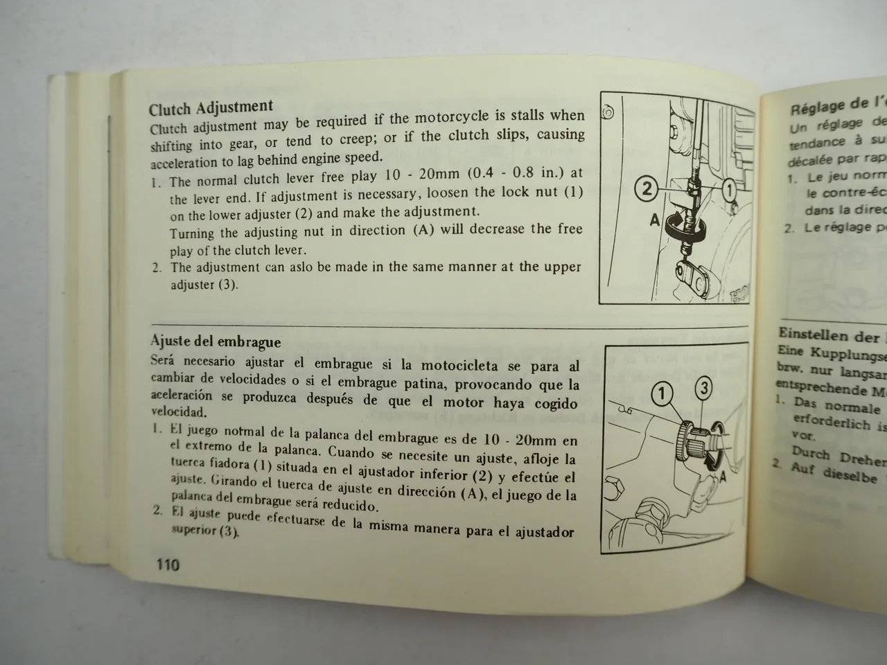 Honda CX500 C Betriebsanleitung Manuel du conducteur Owners Manual 1980