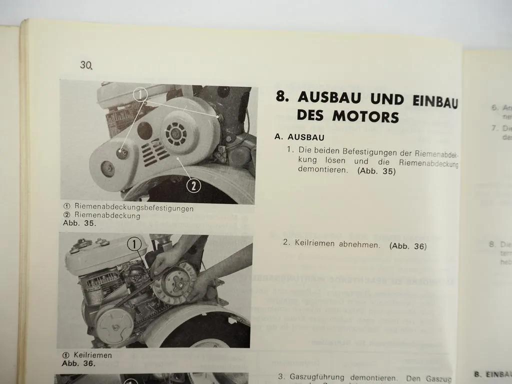 Honda F40 FS50 Einachsschlepper Werkstatthandbuch Reparatur 1970