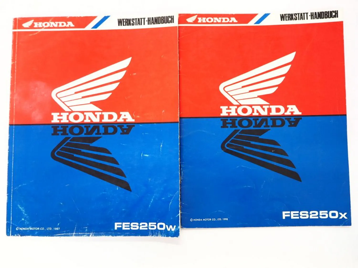 Honda FES 250 w / x Foresight Werkstatthandbuch 1997 / 1998 Reparaturanleitung