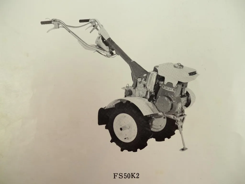 Honda FS50K2 Motorfräse Ersatzteilliste Parts List 1975