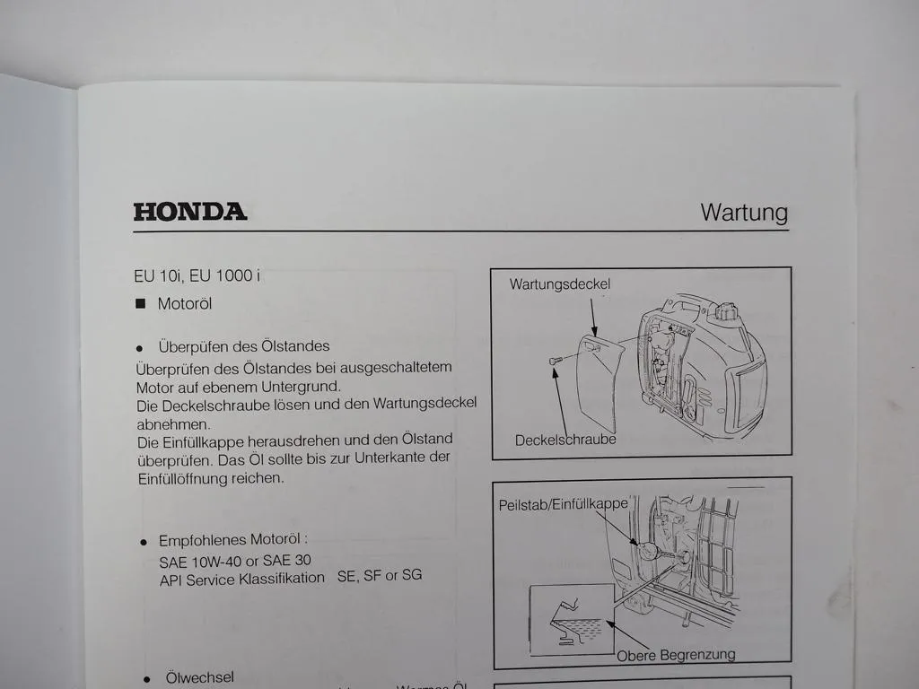 Honda Generator Schulungsunterlagen 2001 + Heft Gene21