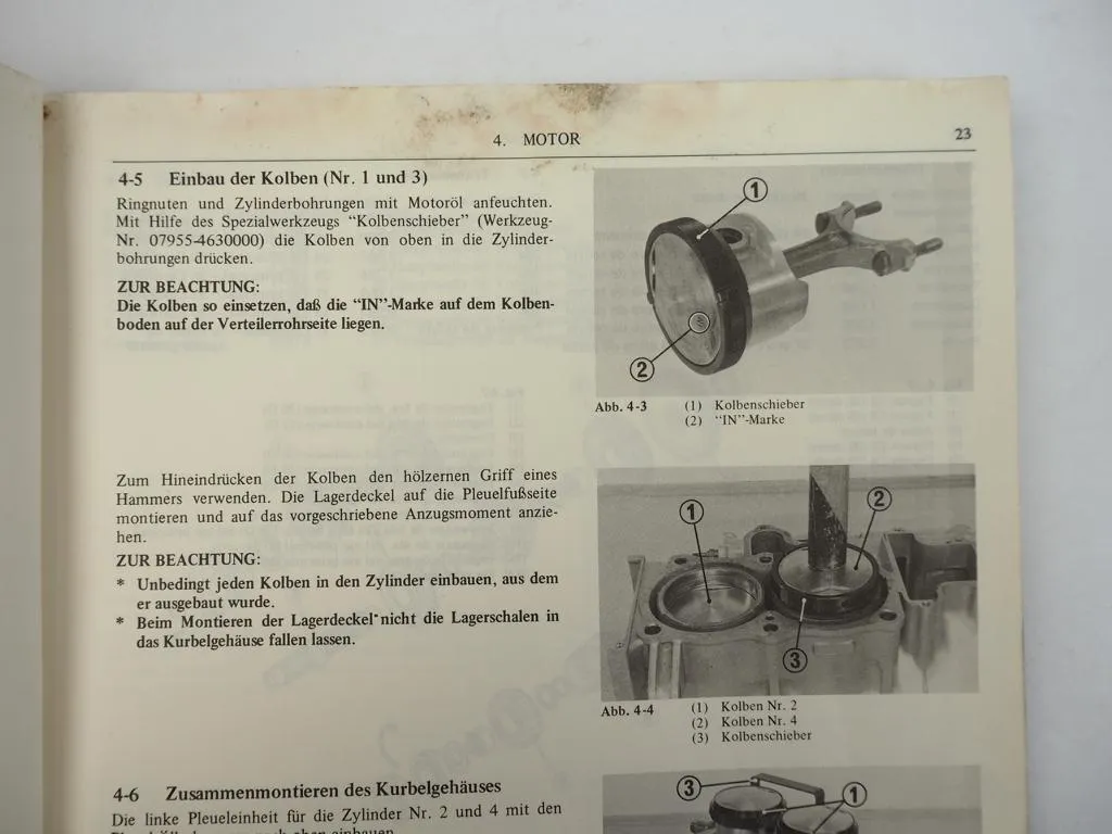 Honda GL1100/DX/Interstate Werkstatthandbuch Ergänzung 1980-1982