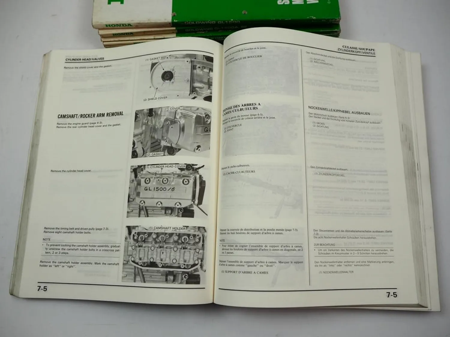 Honda GL1500 Goldwing Werkstatthandbuch 1988-1998 Reparaturaneitung +9 Nachträge