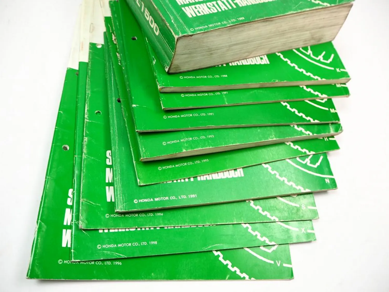 Honda GL1500 Goldwing Werkstatthandbuch 1988-1998 Reparaturaneitung +9 Nachträge