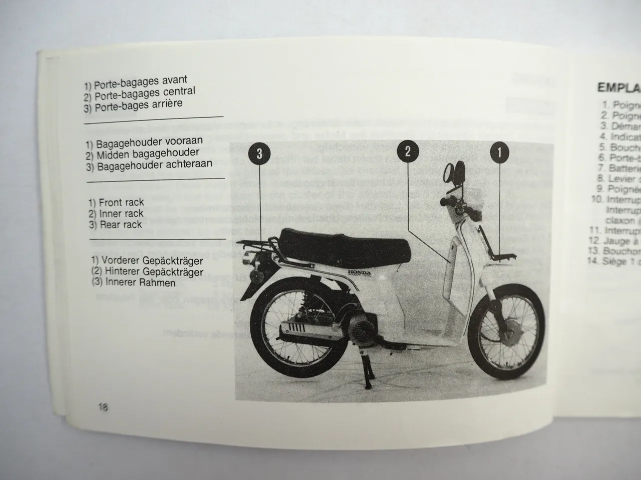 Honda SH 50 80 Scoopy Betriebsanleitung Manuel du conducteur Owners Manual