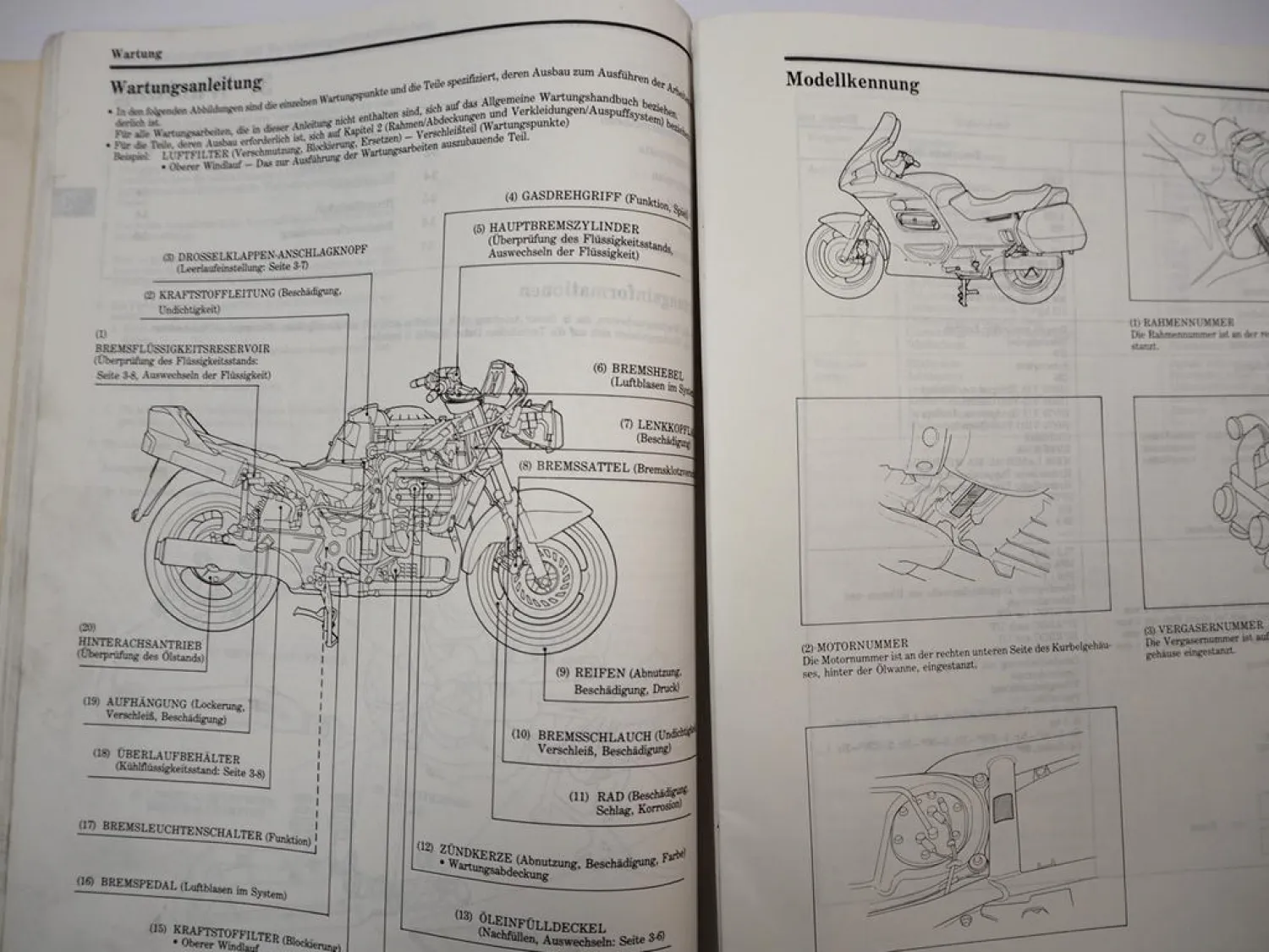 Honda ST 1100 L M Pan European SC26 Werkstatthandbuch 1990 Reparaturanleitung