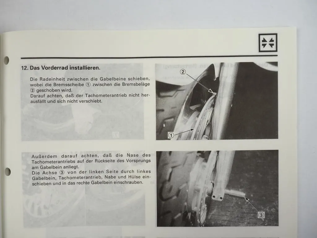 Honda VF 750C Motorrad Montageanleitung 1995