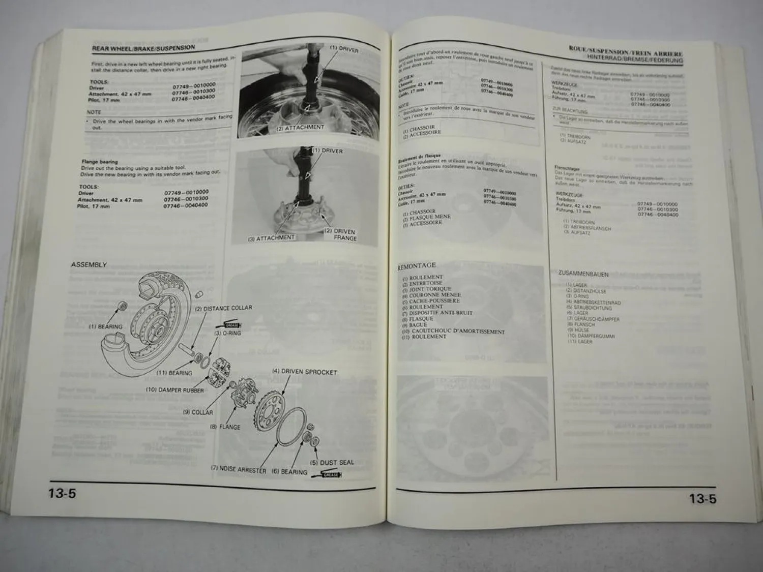 Honda VT600C Custom Shadow PC21 Werkstatthandbuch Set 1988-1995 Shop Manual