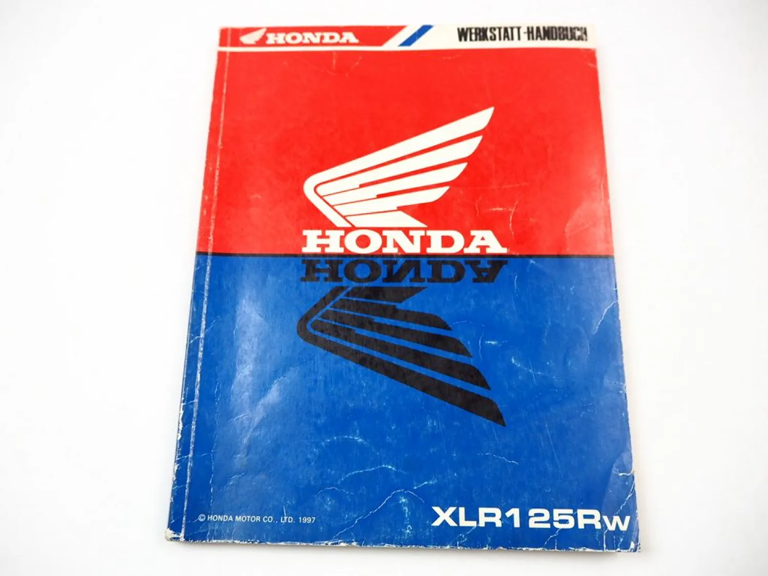 Honda XLR125R XLR125RW JD16 Werkstatthandbuch 1997 Reparaturanleitung