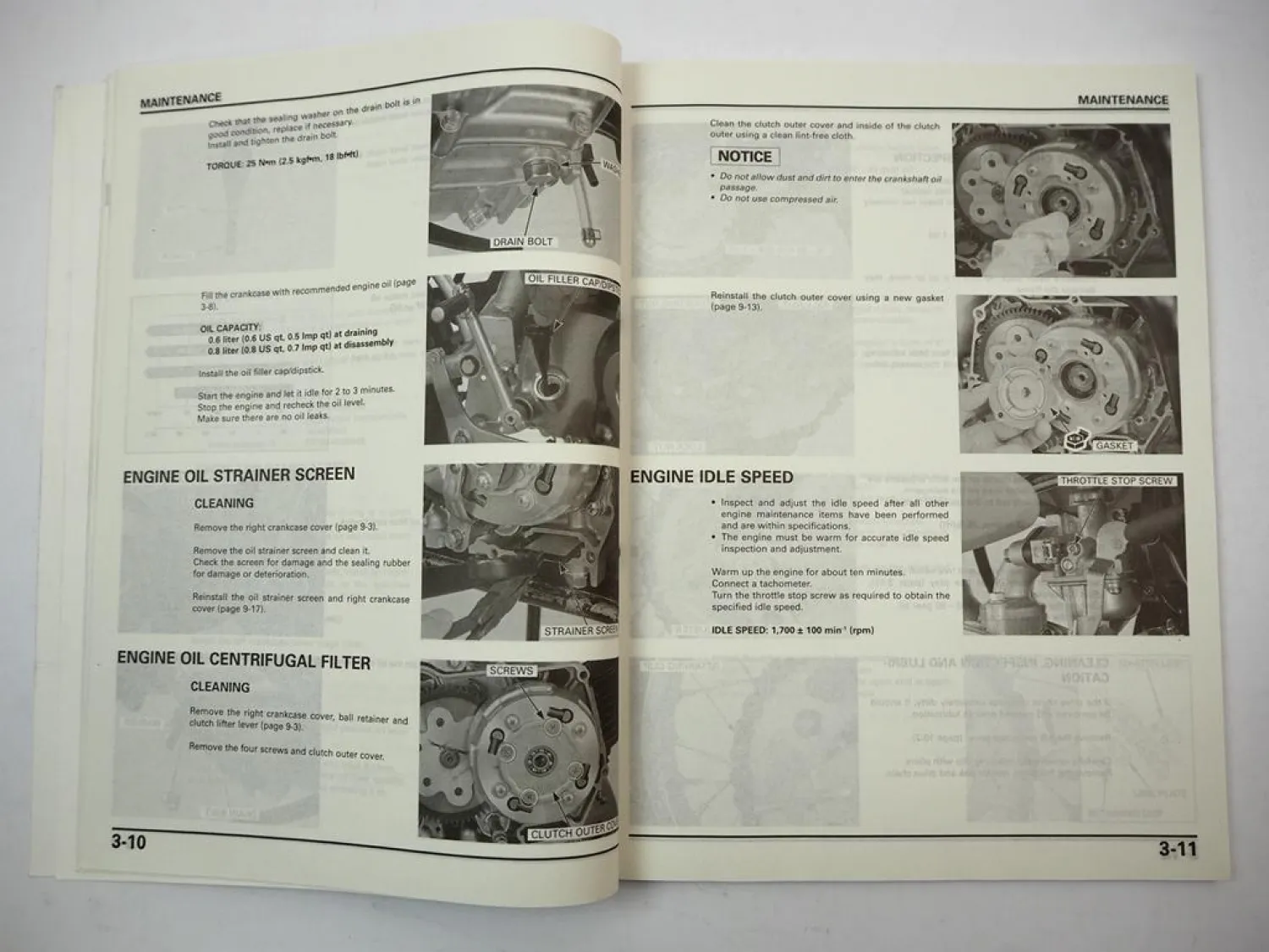 Honda XR50R Dirt Bike Typcode ED Shop Repair Manual & Maintenance 2001
