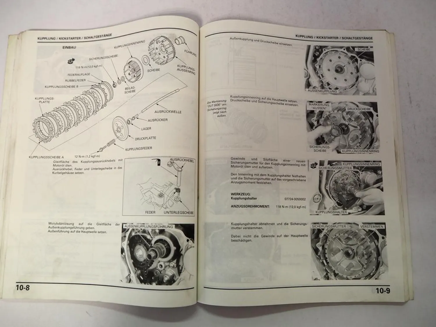 Honda XR650R Enduro Werkstatthandbuch ab2000 Original Reparaturanleitung Deutsch