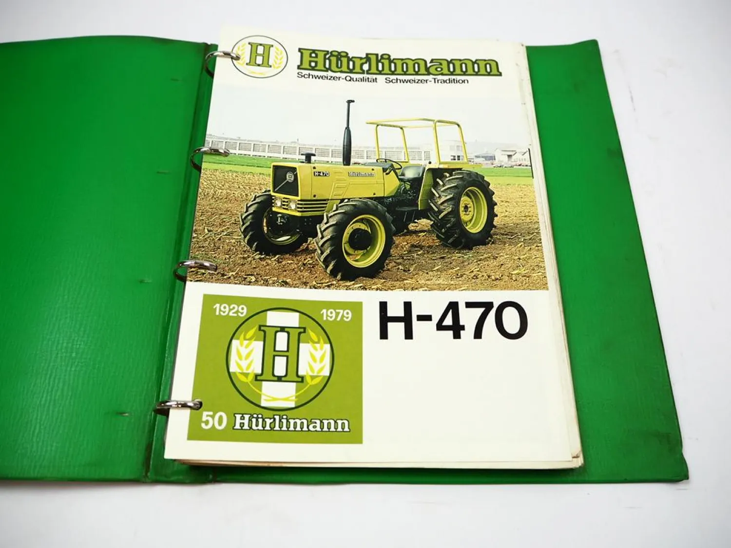 Hürlimann H-470 Schlepper Ersatzteilliste Parti di ricambio ca. 1979