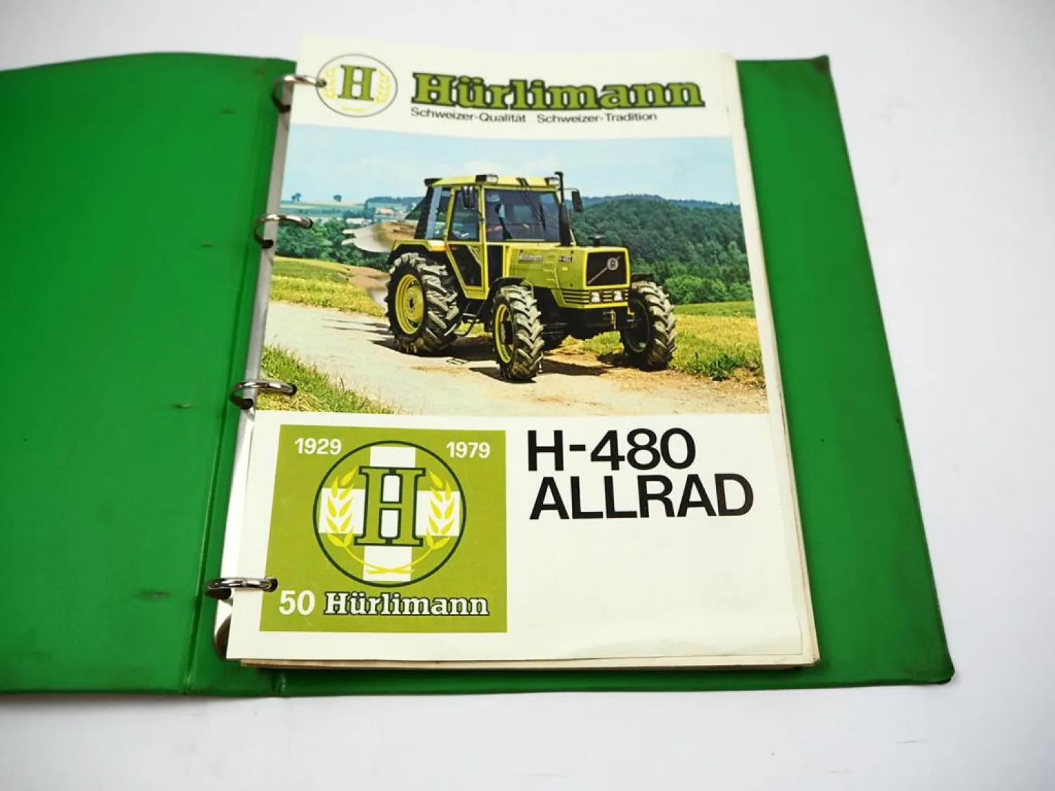 Hürlimann H-480 Schlepper Ersatzteilliste Parti di ricambio ca. 1979