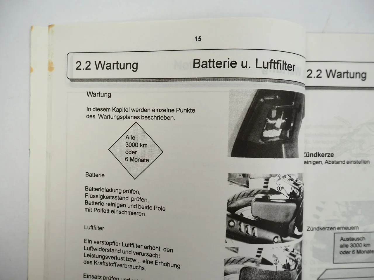 Hyosung HMZ Cab50 Motorrad Werkstatthandbuch Reparaturanleitung Wartung 1997
