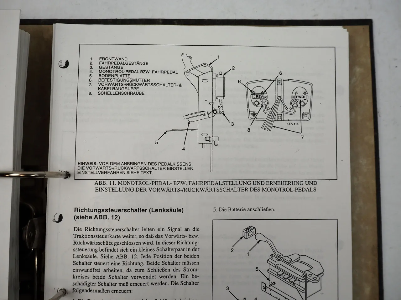 Hyster J 1.60 1.80 2.00 XMT Sitdrive D160 Betriebsanleitung Ersatzteilliste 1996