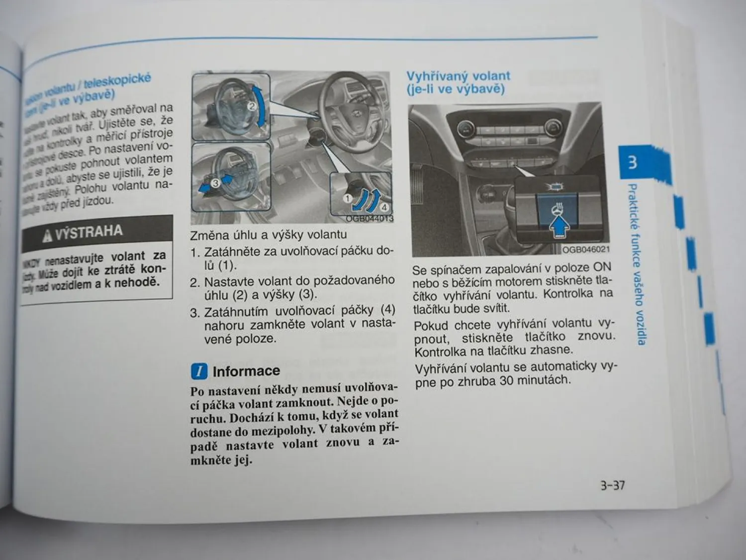 Hyundai i20 Navod k obsluze Obsluha Udrzba Technicke udaje 2015 návod k použití