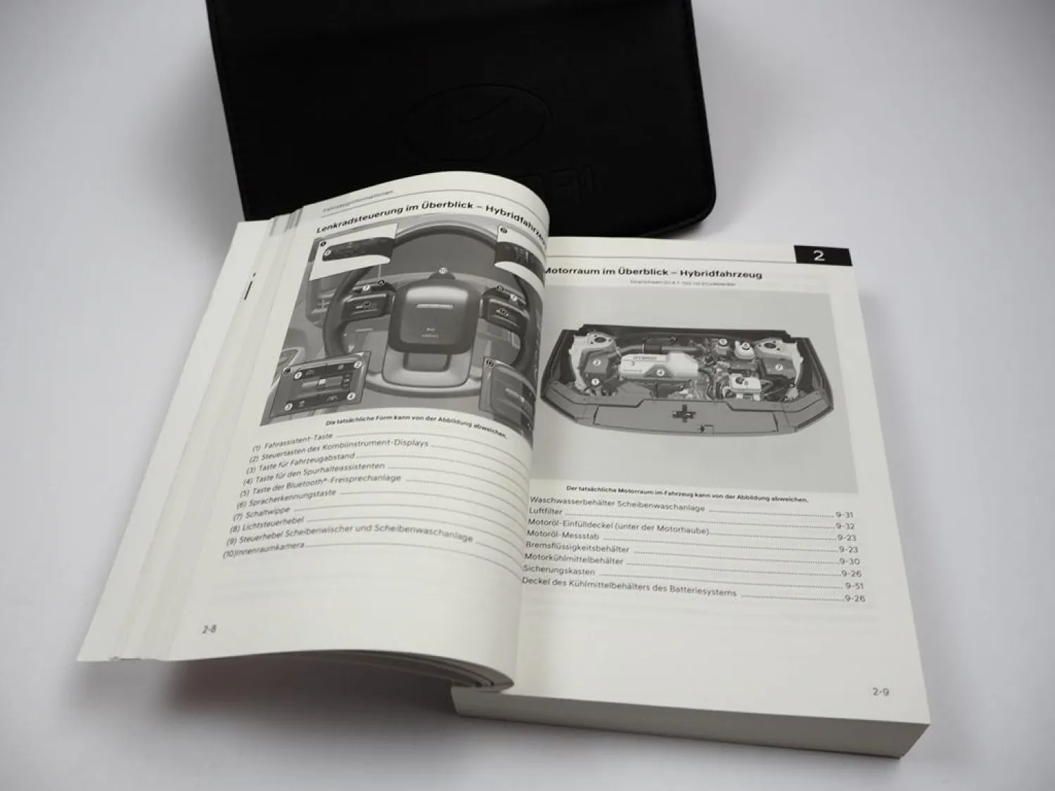 Hyundai SANTA FE 4 Hybrid Typ TM ab 2018 Betriebsanleitung Bordmappe Deutsch