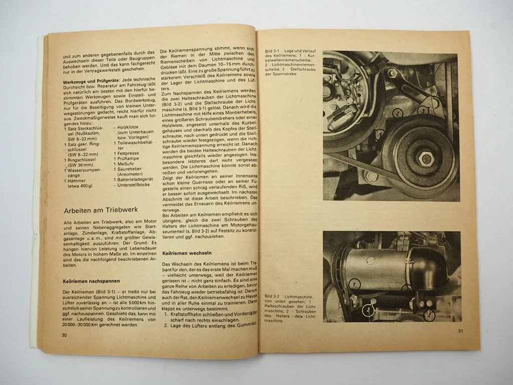 Ich fahre einen Trabant 601 Standard S de luxe universal Reparaturhandbuch 1980