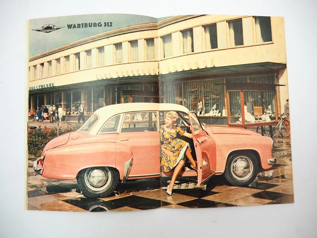 IFA Mobil Report MZ Robur Barkas Trabant S4000 Wartburg 312 Simson SR2 1962