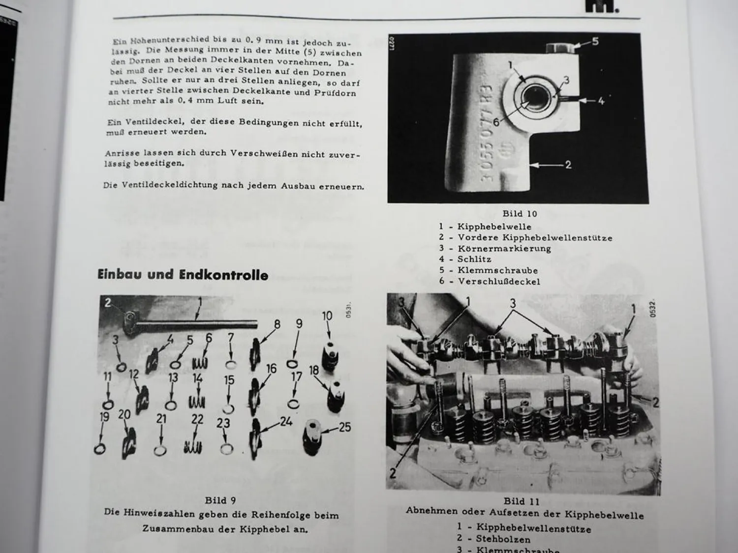 IHC 423 523 Werkstatthandbuch Dieselmotor D-179 D-155 1966