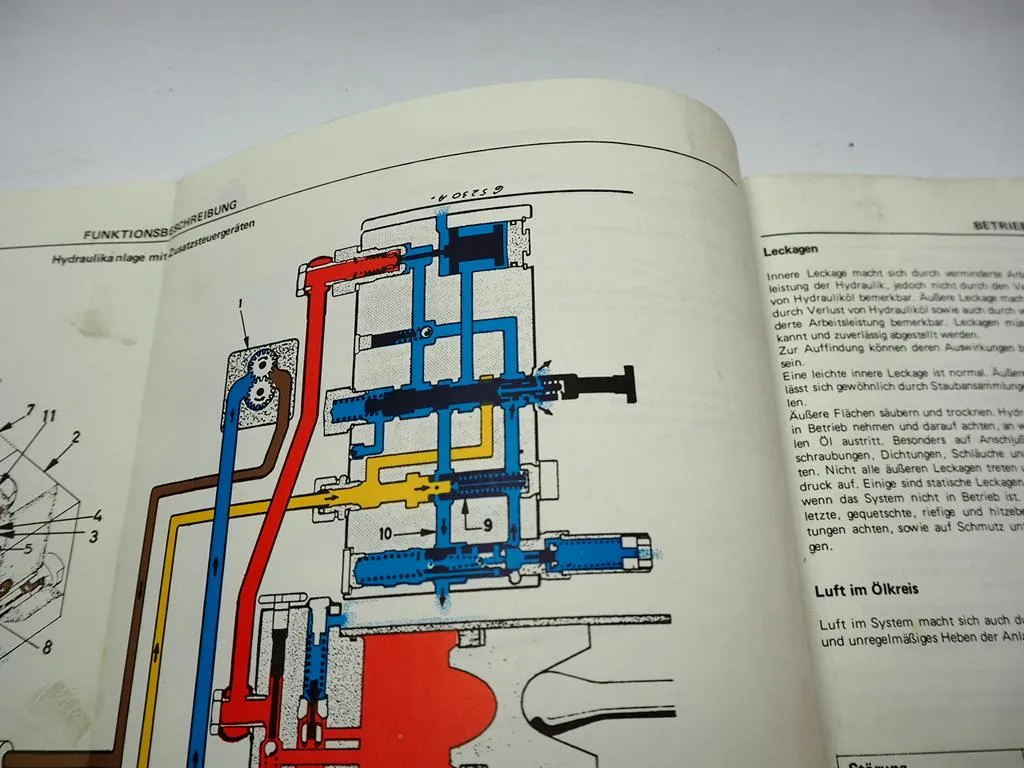 IHC 433 533 633 Dieselschlepper Regelhydraulik Werkstatthandbuch Reparatur 1975