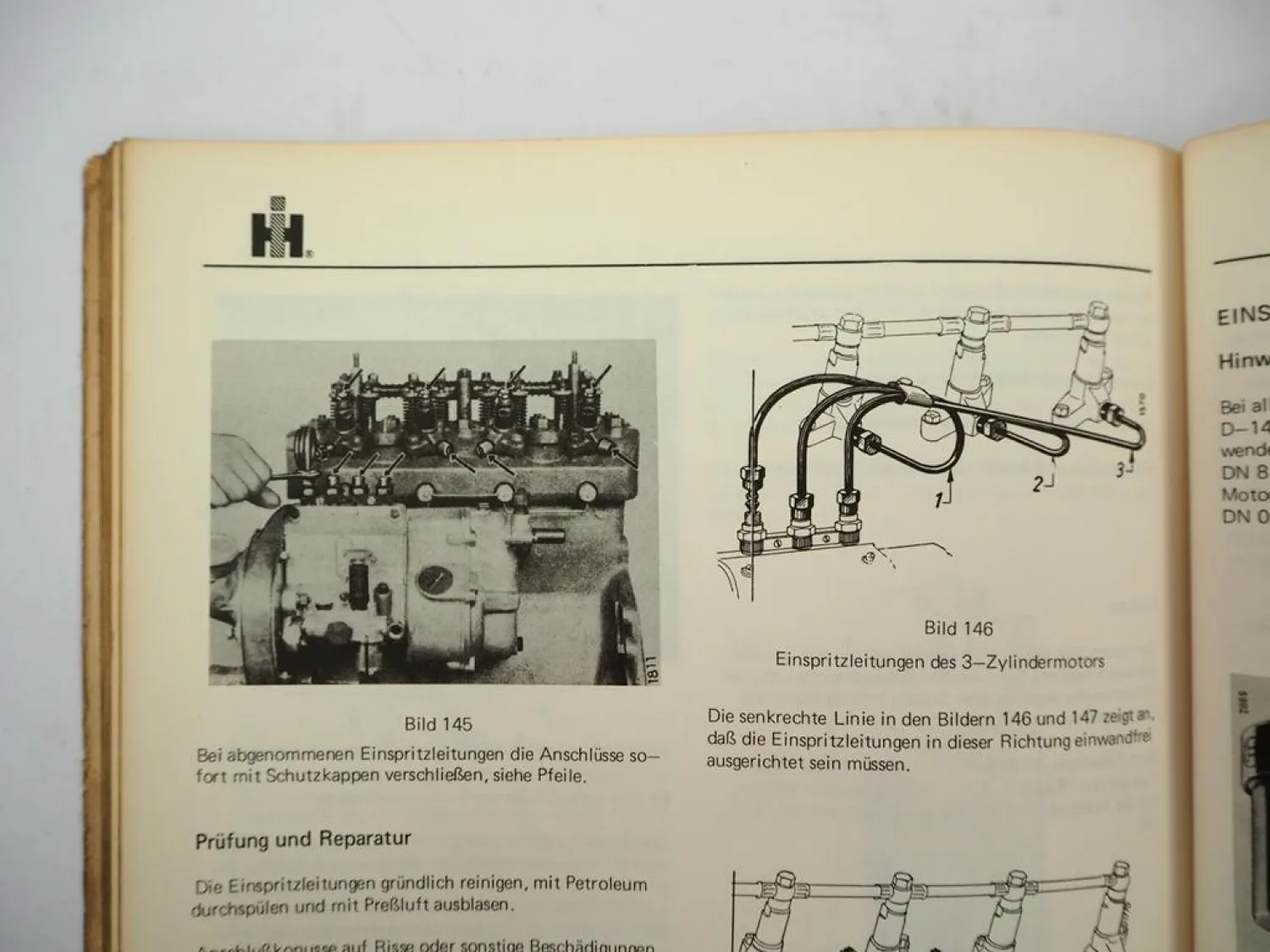 IHC D-99 D-111 D-132 D-148 DU-99 DU-111 DU-132 DU-148 Werkstatthandbuch 1970