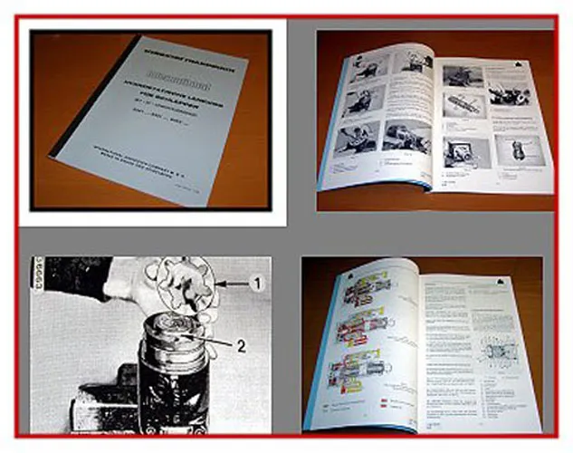 IHC ZF Achsen, hydrostatische Lenkung Werkstatthandbuch