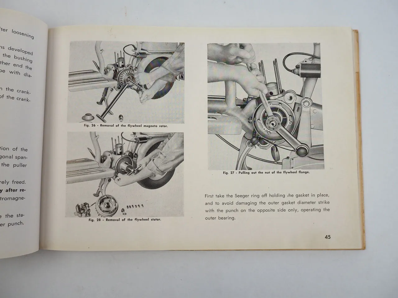 Innocenti Lambretta 150 d ld Repair Shop Manual Werkstatthandbuch ca. 1955