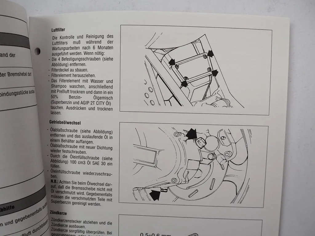 Italjet Moto Dragster Motorrad 50 ccm Werkstatthandbuch Reparaturanleitung