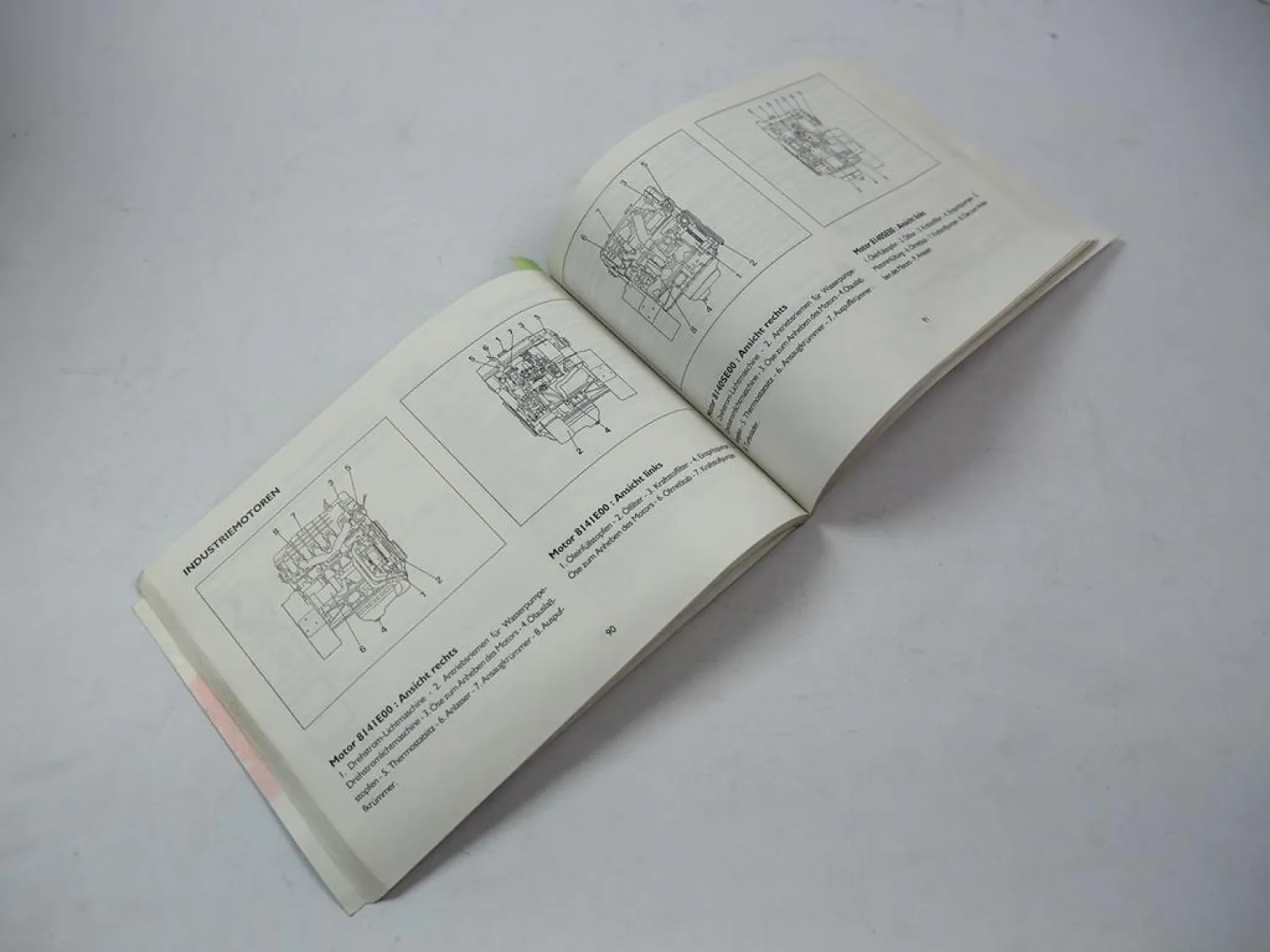 Iveco Aifo 8140 SE00 & 8141 E00 Motor Betriebsanleitung Use Maintenance Emploi et Entretien