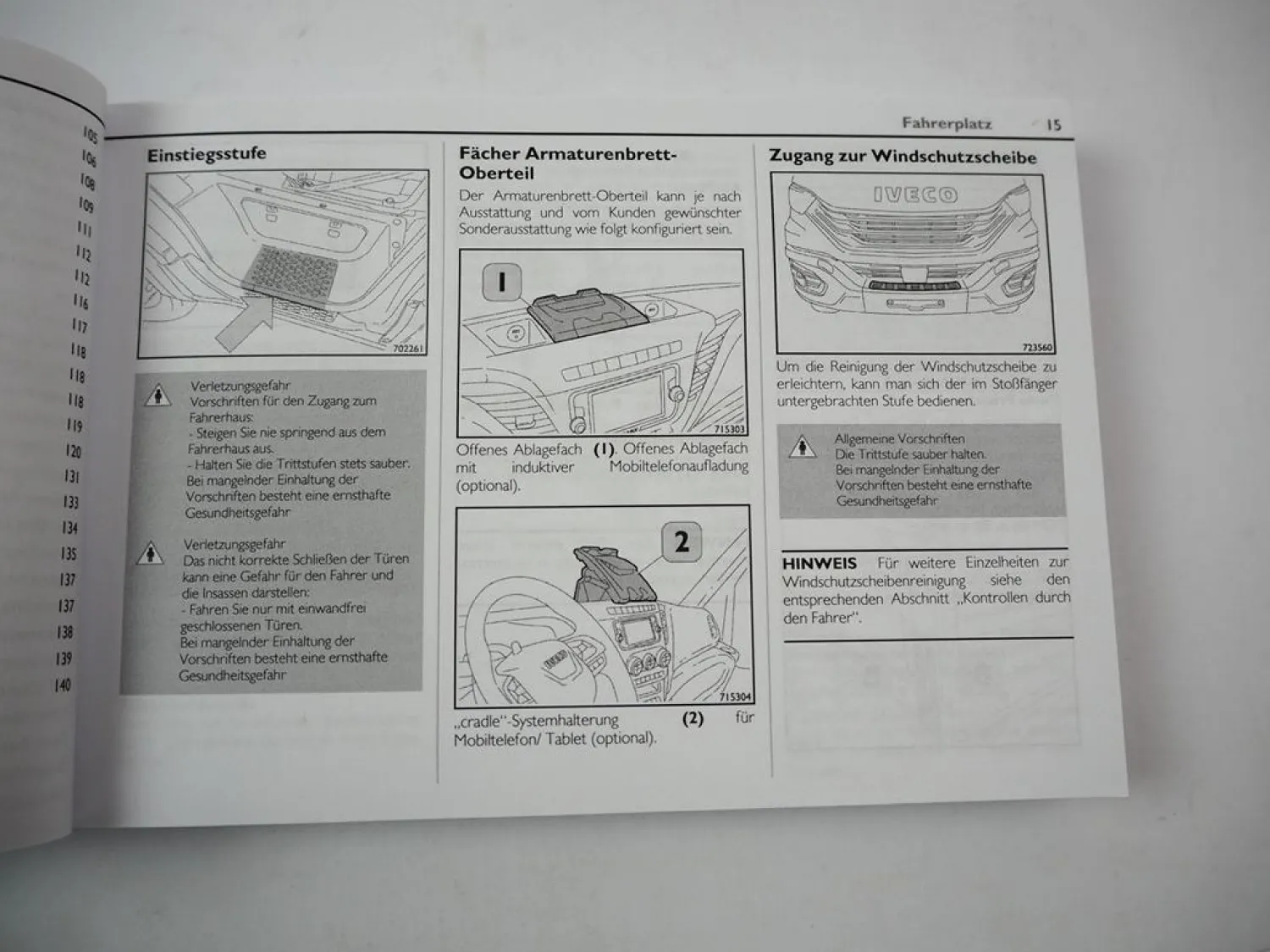 Iveco Daily 7 Betriebshandbuch Bedienungsanleitung 2/2023 Bordbuch Deutsch