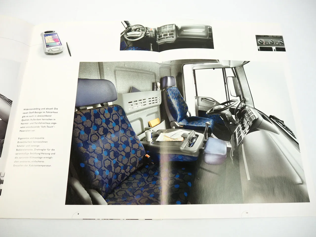 Iveco EuroCargo Sattelzugmaschine LKW Kipper Truck Prospekt 2003