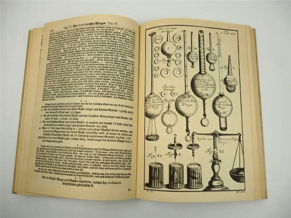 Jacob Leupold Gewichtskunst und Waagen 1726 Faksimile Edition libri rari 1982